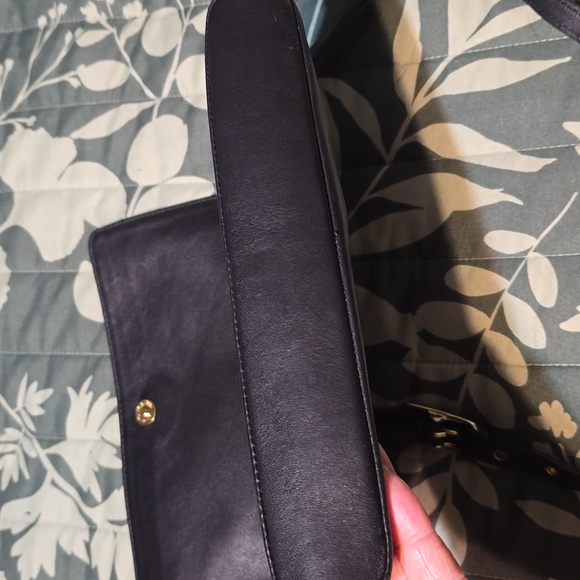 Vintage 2002 Coach Black Leather Bag - Picture 7 of 12